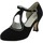 Chaussures Femme Sandales et Nu-pieds L'angolo 2084CP.01 Noir