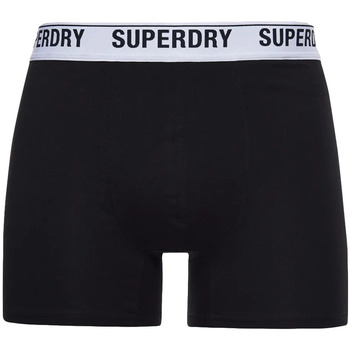 Sous-vêtements Homme Boxers Superdry Pack x3 Multi Triple Noir