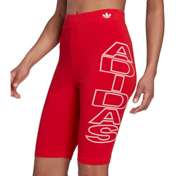 Vêtements Fille Shorts / Bermudas adidas jersey Originals H20249 Rouge