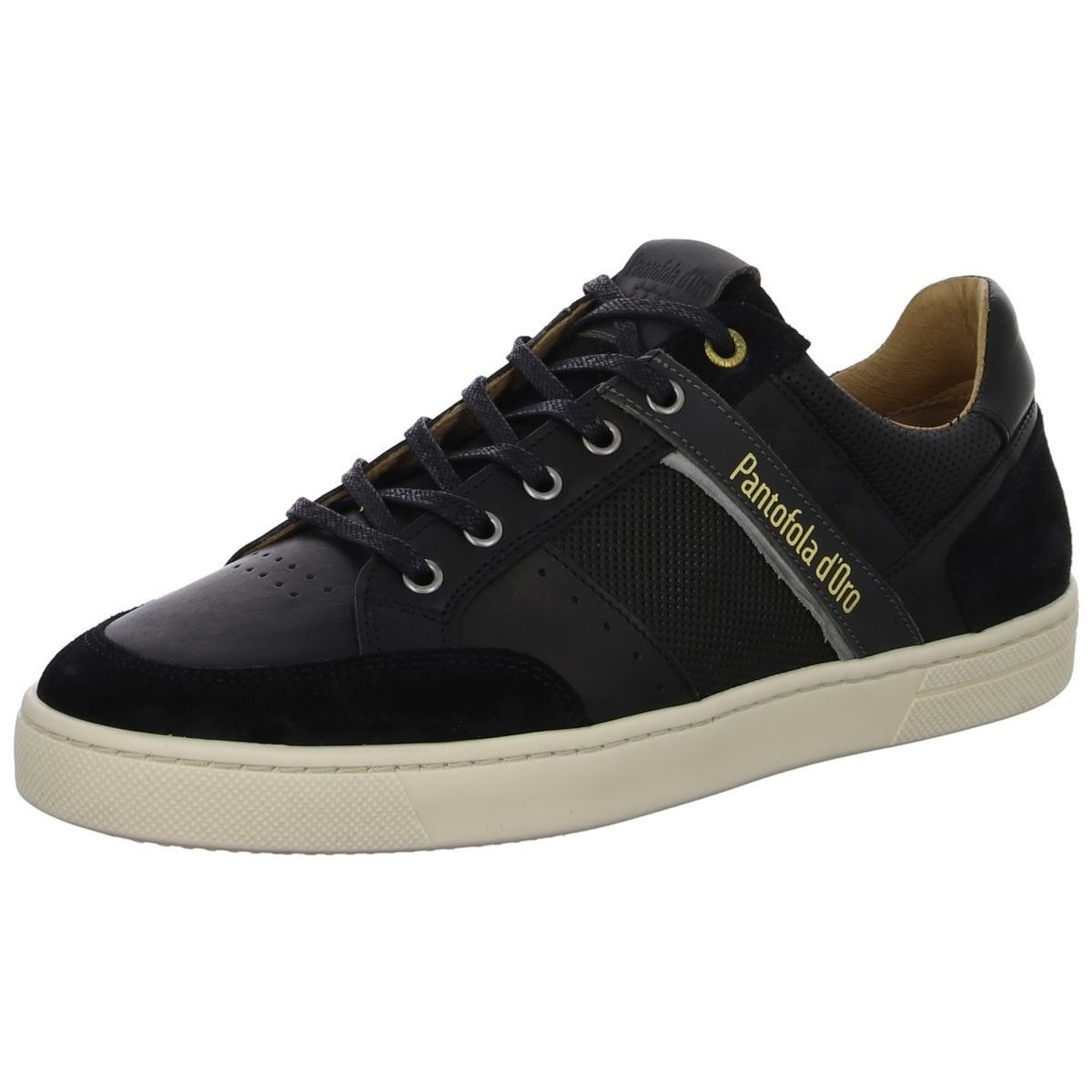 Chaussures Homme Baskets mode Pantofola D` Oro  Noir