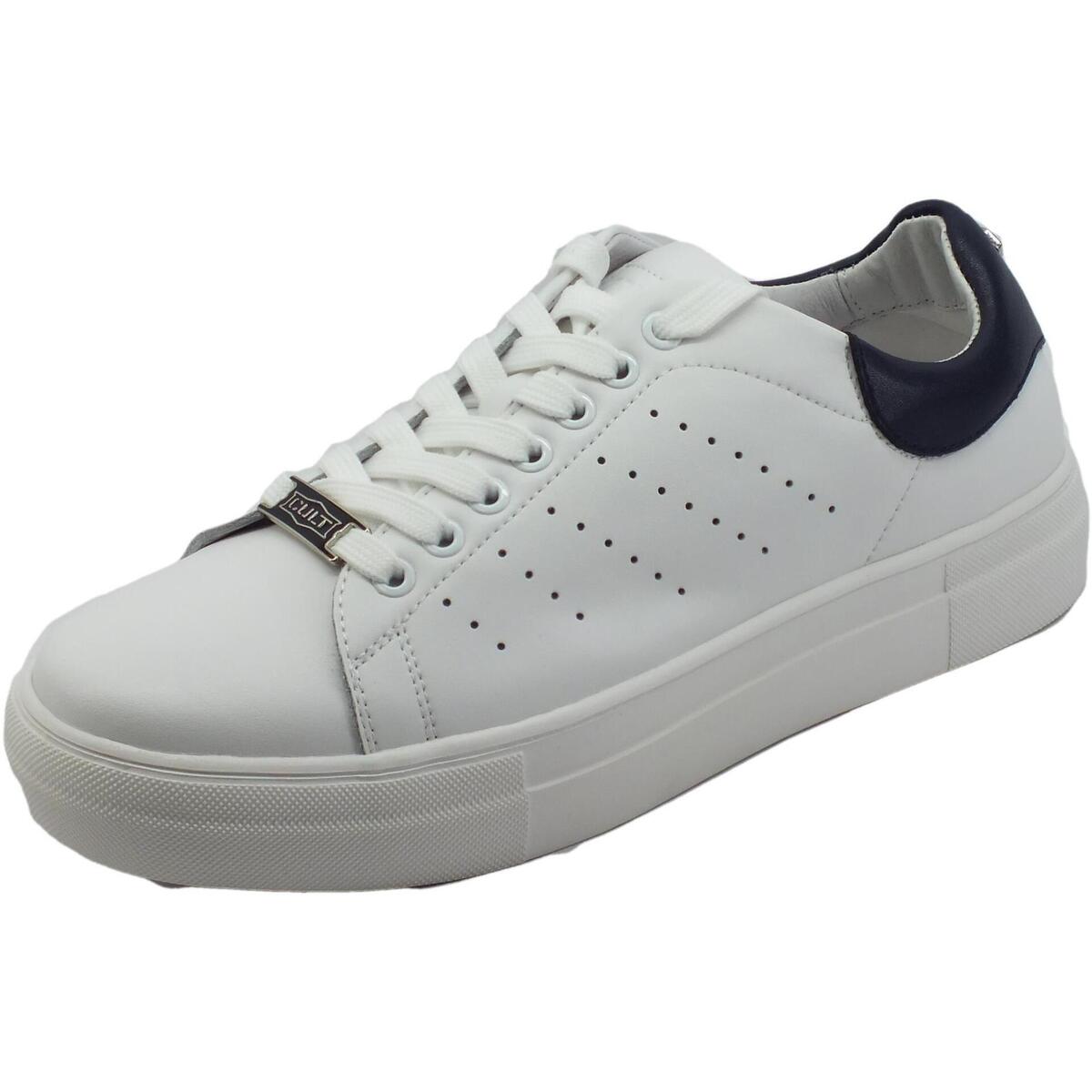 Chaussures Homme Fitness / Training Cult CLM329102 Lemmy Leather Blanc