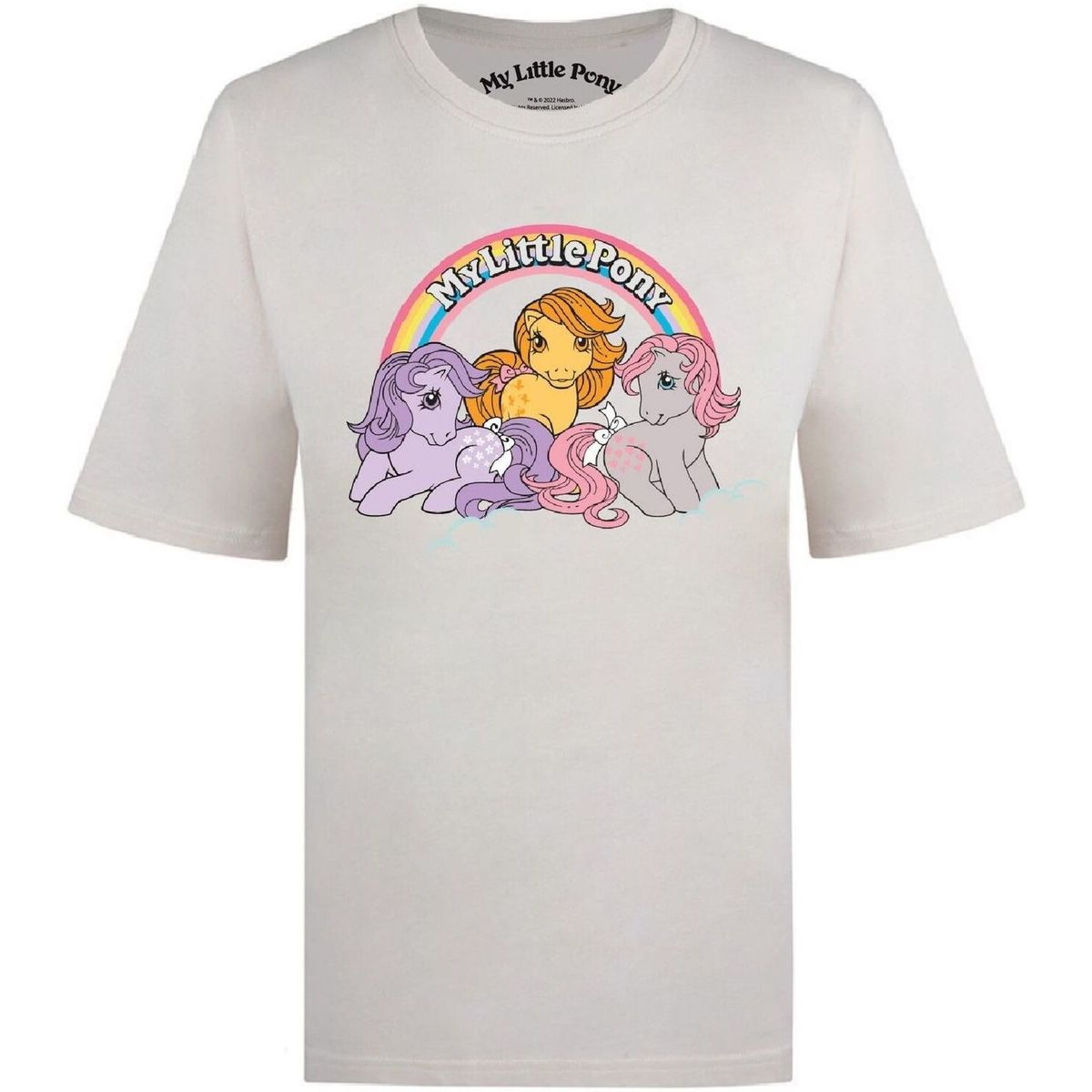 Vêtements Femme T-shirts manches longues My Little Pony Mon Petit Poney Blanc