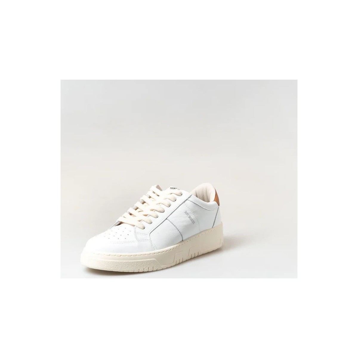 Chaussures Homme Baskets mode Saint Sneakers GOLF WHITE/CUOIO-WHITE/CUOIO Blanc