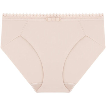 Sous-vêtements Femme elasticated-waist cotton Bermuda shorts Lou Oxygène coton Beige