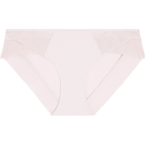 Sous-vêtements Femme elasticated-waist cotton Bermuda shorts Lou Rêve de Beige