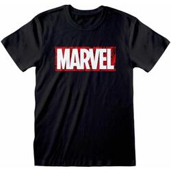 Vêtements T-shirts manches longues Marvel HE919 Noir