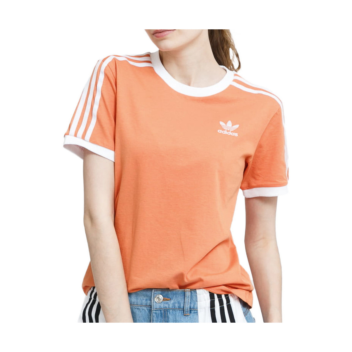Vêtements Femme T-shirts & Polos adidas Originals GN2916 Orange