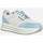 Chaussures Femme Baskets mode Geox D KENCY blanc/bleu ciel clair