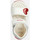 Chaussures Fille Baskets mode Geox B SANDAL TAPUZ GIRL blanc/rouge