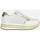 Chaussures Femme Baskets mode Geox D KENCY blanc/or clair