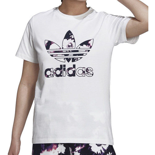 Vêtements Femme T-shirts manches courtes adidas Originals H20407 Blanc