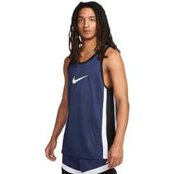 Vêtements Homme Débardeurs / T-shirts sans manche Nike Dri-FIT Icon Basketball Jersey Bleu
