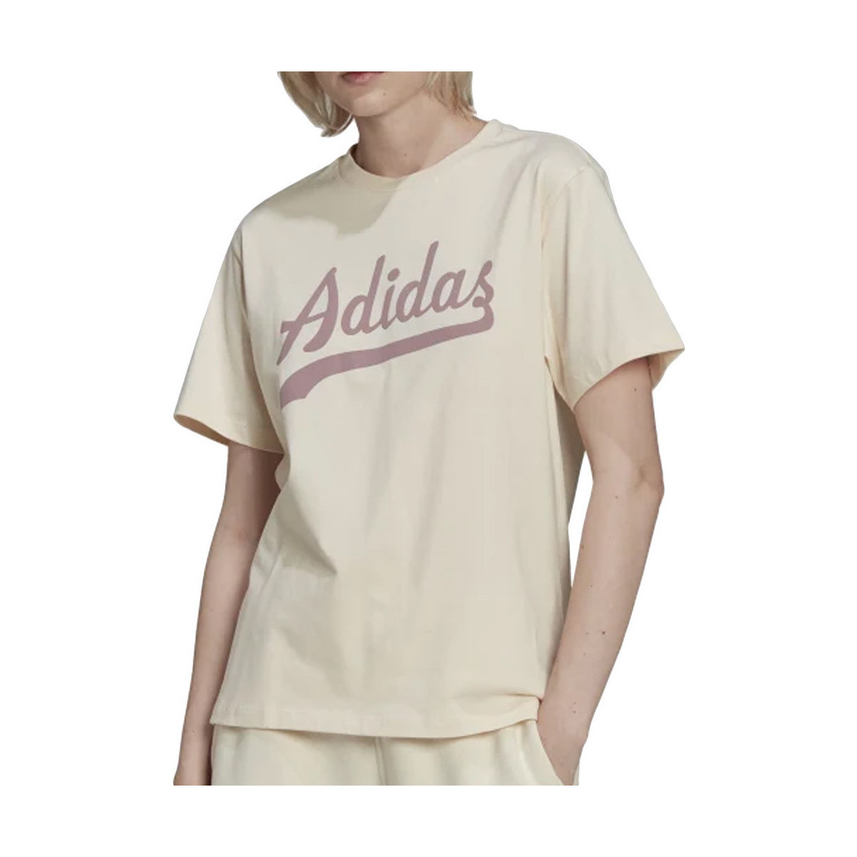 Vêtements Femme T-shirts manches courtes adidas Originals HD9777 Blanc