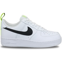 Chaussures Homme Baskets basses Nike Air Force 1 '07 White Neon Blanc Blanc