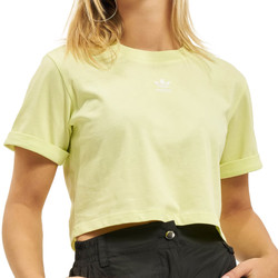 Vêtements Femme T-shirts manches courtes adidas Originals H37884 Jaune