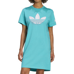 Vêtements Fille Robes adidas jersey Originals HE2216 Turquoise