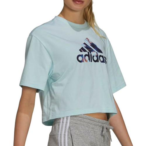 Vêtements Femme T-shirts & Polos directory adidas Originals GS3886 Bleu