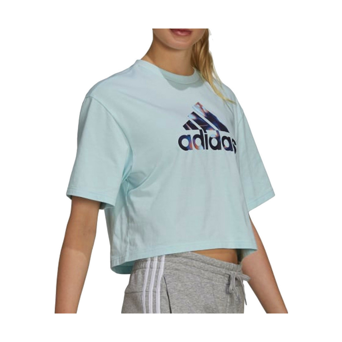 Vêtements Femme T-shirts & Polos adidas Originals GS3886 Bleu