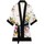 Vêtements Femme T-shirts MATTIUSSI & Polos Blugirl Kimono En Satin Jacquard  Fleurs Multicolore