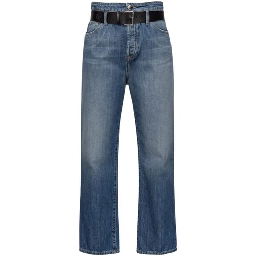 Vêtements Femme Regular Jeans droit Pinko 100114-A0HG Bleu