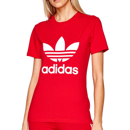 Vêtements Femme T-shirts & Polos adidas Originals GN2902 Rouge