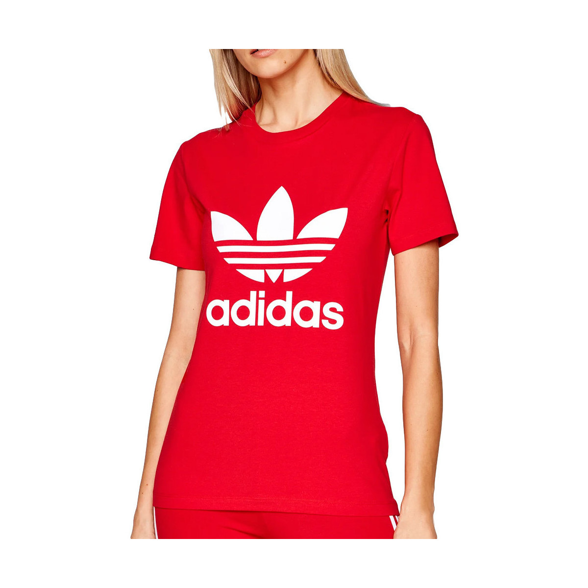 Vêtements Femme T-shirts & Polos adidas Originals GN2902 Rouge