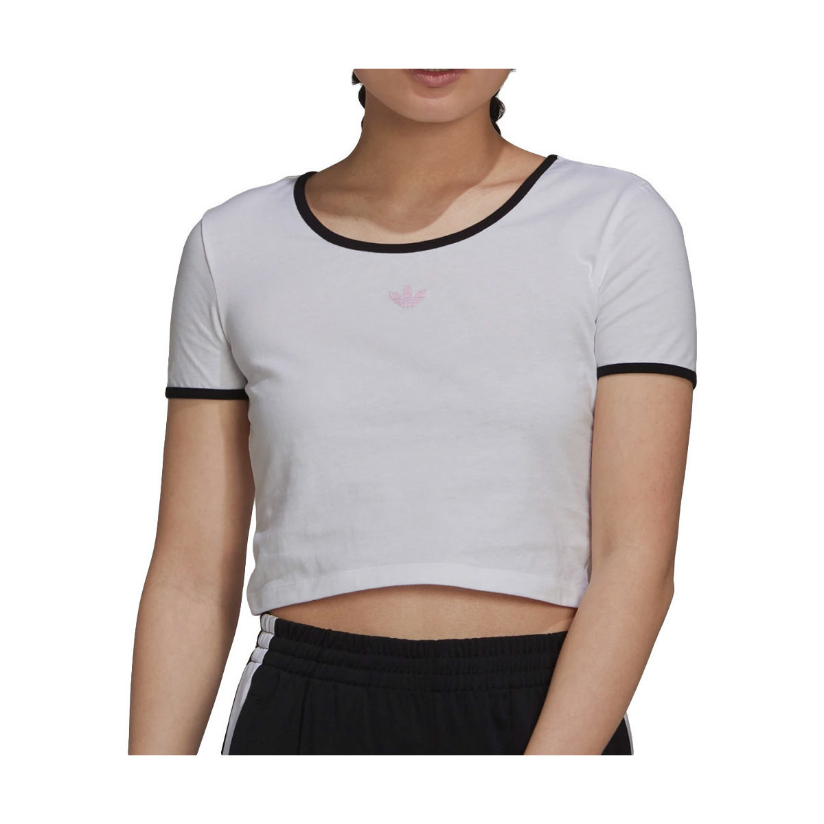 Vêtements Femme T-shirts & Polos adidas Originals H15796 Blanc