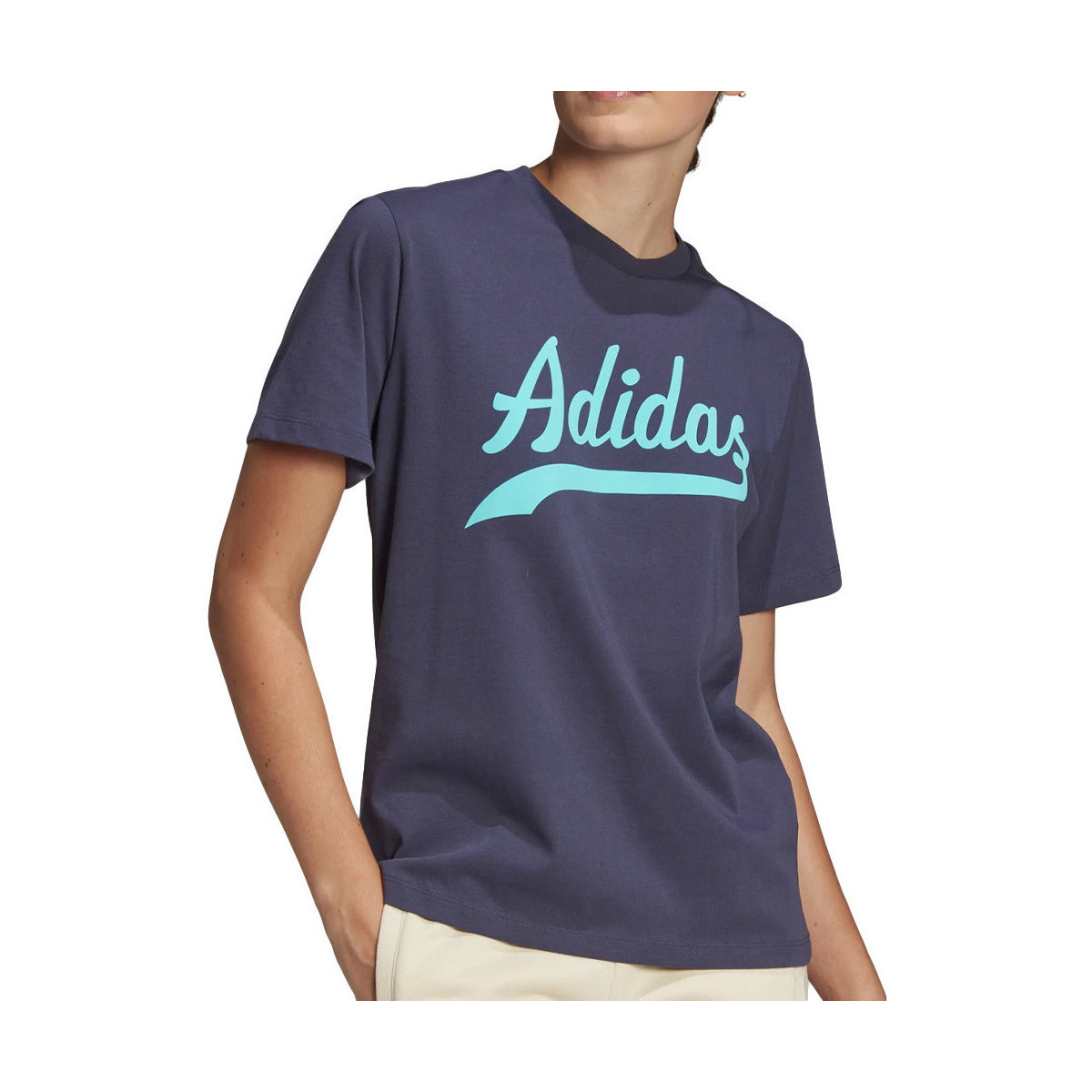 Vêtements Fille T-shirts & Polos adidas Originals HD9776 Bleu