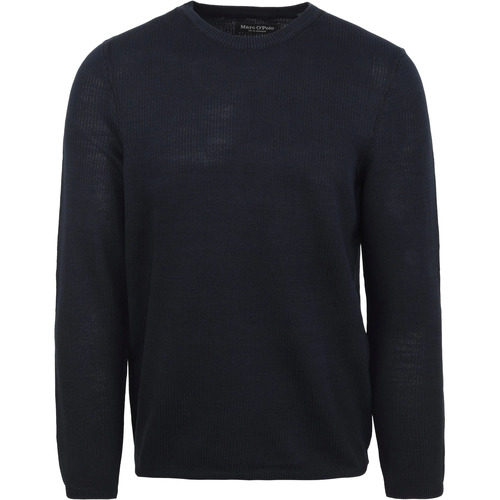 Vêtements Homme Sweats Marc O'Polo Uniform Sweater Col Rond Bleu Foncé Bleu