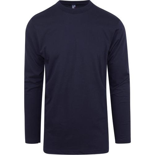Vêtements Homme T-shirts & Polos Alan Red T-shirt Virginia Marine Manches Longues Lot de 2 Bleu