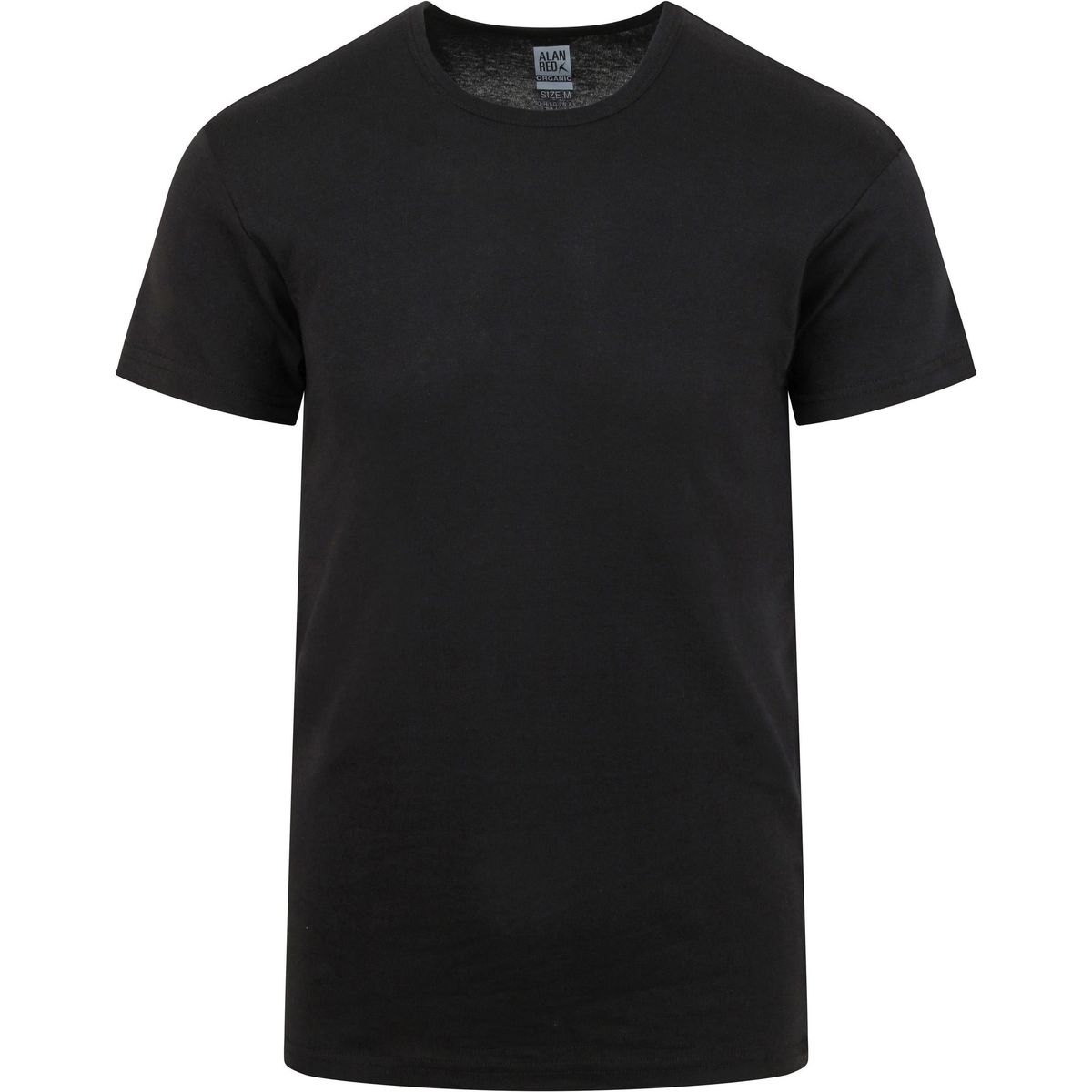 Vêtements Homme T-shirts & Polos Alan Red T-shirt Organic Col Rond Noir Lot de 2 Noir