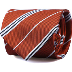 Vêtements Homme Cravates et accessoires Suitable Cravate Soie Rouge Rayé Rouge
