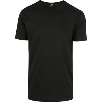 Vêtements Homme T-shirts & Polos Alan Red T-Shirt West Virginia Col-V Noir Lot de 2 Noir