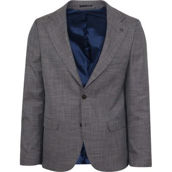 Vêtements Homme Vestes / Blazers Suitable Combinaison Colbert Royal Antraciet Gris