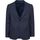 Vêtements Homme Vestes / Blazers Suitable Combinaison Colbert Royal Blue Foncé Bleu