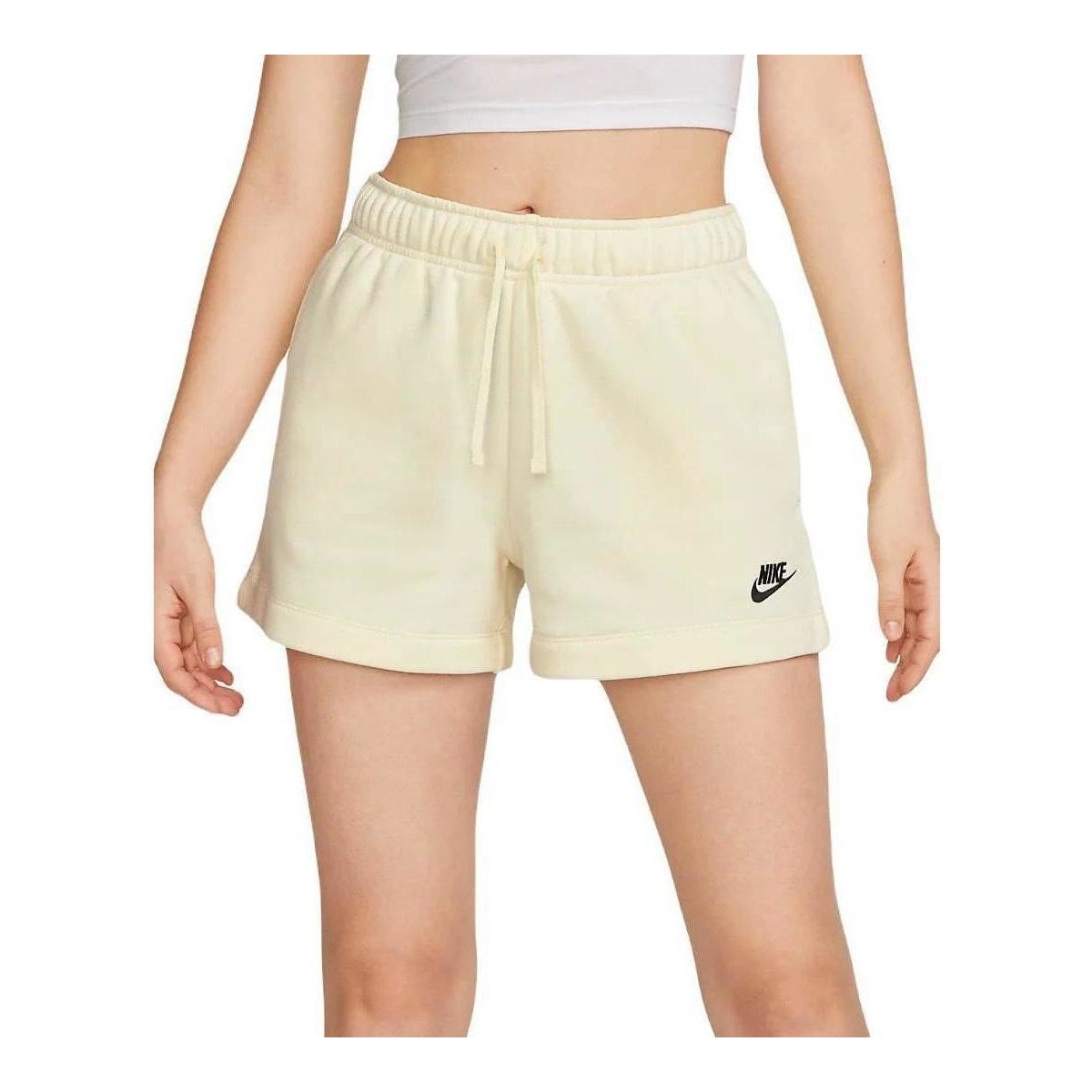 Vêtements Femme Shorts / Bermudas Nike Sportswear Club Fleece Beige