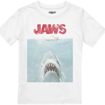 Vêtements Garçon T-shirts manches longues Jaws TV2024 Blanc
