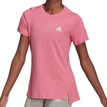 Vêtements Femme T-shirts manches courtes quote adidas Originals H10185 Rose
