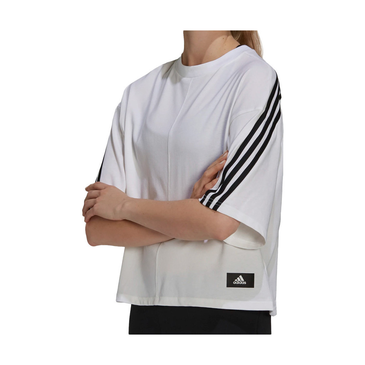 Vêtements Femme T-shirts & Polos adidas Originals H39810 Blanc