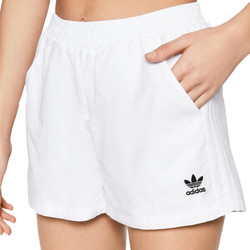 Vêtements Fille Shorts / Bermudas adidas jersey Originals HC2047 Blanc
