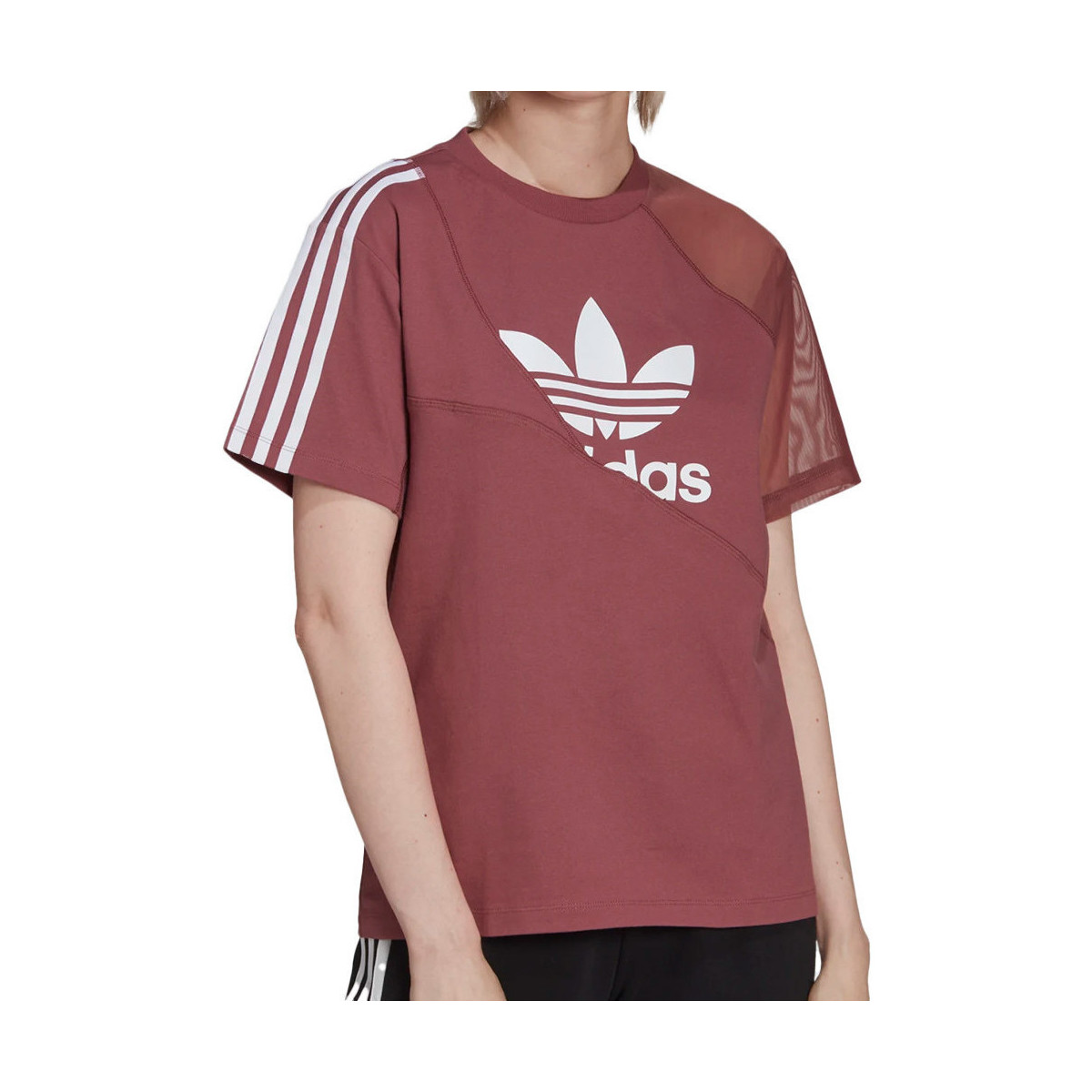 Vêtements Femme T-shirts & Polos adidas Originals HC7044 Rouge