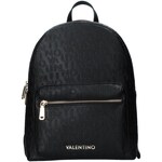 Valentino Bags Audrey Sort crossbody-taske med fold og kæde i krokodillemønster
