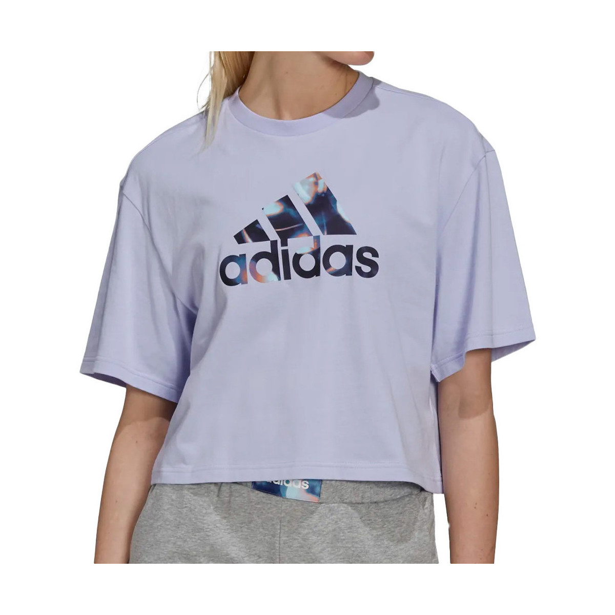 Vêtements Femme T-shirts & Polos adidas Originals GS3874 Violet