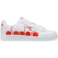 Chaussures Enfant Baskets mode Diadora 101.176274 01 C0823 White/Ferrari Red Italy Rouge