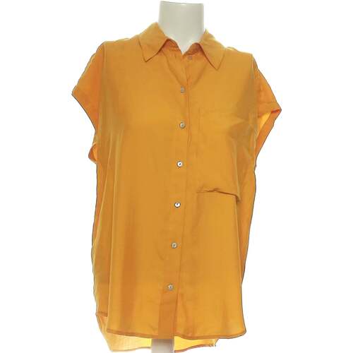 Vêtements Femme Chemises / Chemisiers Mango chemise  34 - T0 - XS Orange Orange