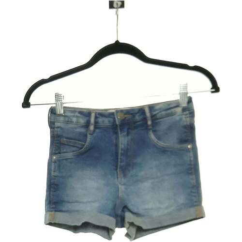 Vêtements Femme Mesh Shorts / Bermudas Zara short  32 Bleu Bleu