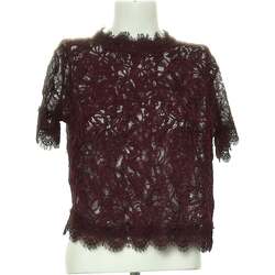 Vêtements Femme Newlife - Seconde Main Zara top manches courtes  38 - T2 - M Violet Violet