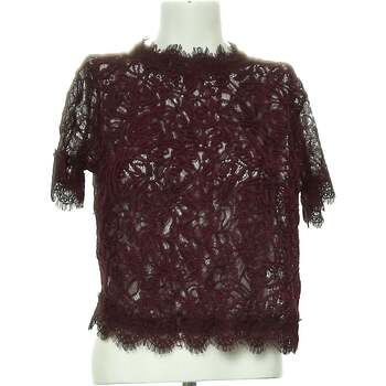 Vêtements Femme T-shirts & Polos Zara top manches courtes  38 - T2 - M Violet Violet