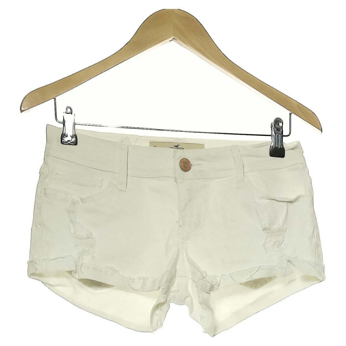 Vêtements Femme Shorts / Bermudas Hollister short  36 - T1 - S Blanc Blanc
