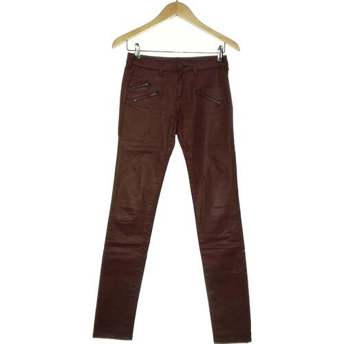 Vêtements Femme Pantalons Bottines / Boots 36 - T1 - S Rouge